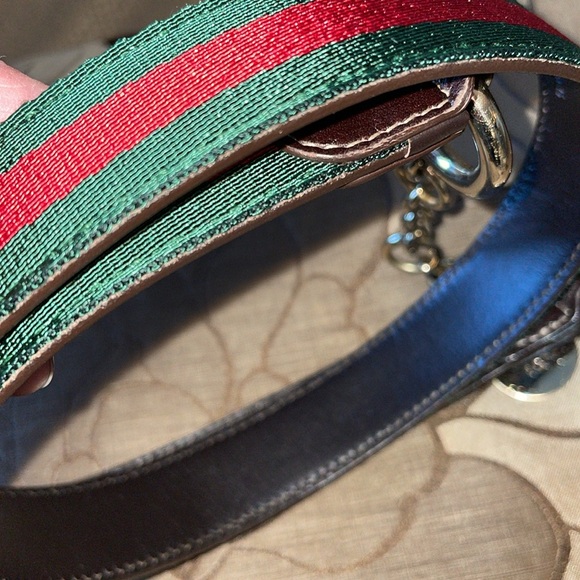 NWOT Gucci web & chain belt - Picture 10 of 12